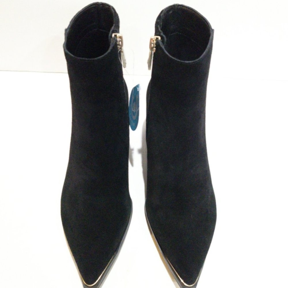 Kenneth Cole Roanne Suede Ankle Boots -5 - Picture 4 of 5